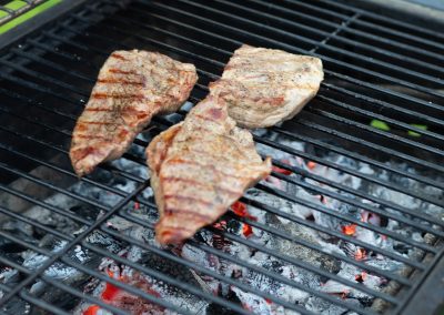 Bbq van de buitenkeuken
